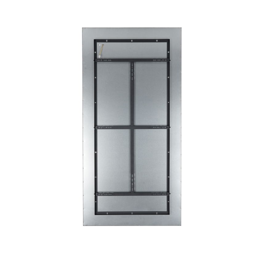 Brilagi - Dæmpbar LED-loftarmatur SLIMFRAME LED/80W/230V 120x60 cm 3000-6000K sort + fjernbetjening