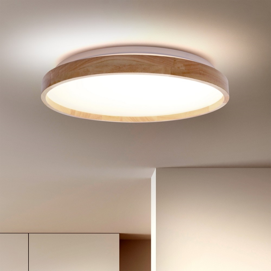 Brilagi - Dæmpbar LED-loftlampe ALSON LED/48W/230V 3000-6500K eg Ø 39,5 cm + fjernbetjening