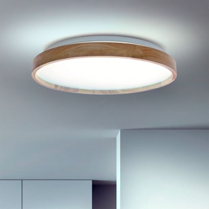 Brilagi - Dæmpbar LED-loftlampe ALSON LED/48W/230V 3000-6500K eg Ø 39,5 cm + fjernbetjening