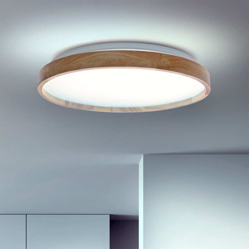 Brilagi - Dæmpbar LED-loftlampe ALSON LED/48W/230V 3000-6500K eg Ø 39,5 cm + fjernbetjening