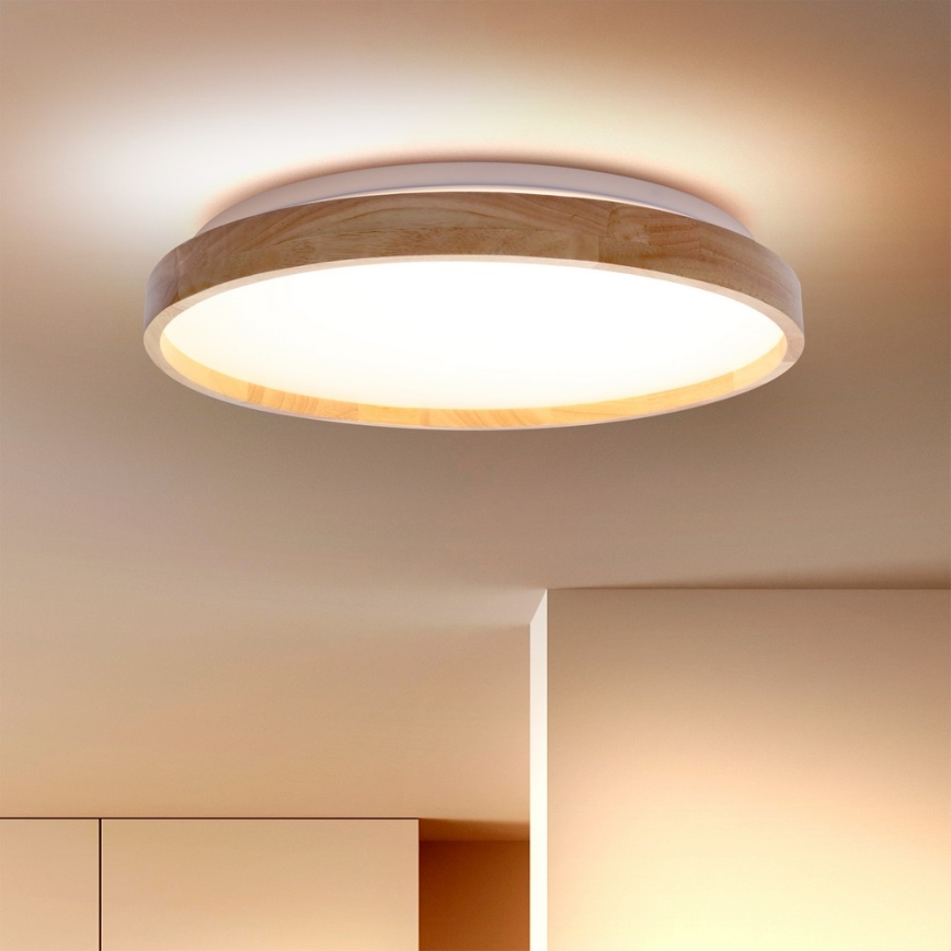 Brilagi - Dæmpbar LED-loftlampe ALSON LED/48W/230V 3000-6500K eg Ø 39,5 cm + fjernbetjening