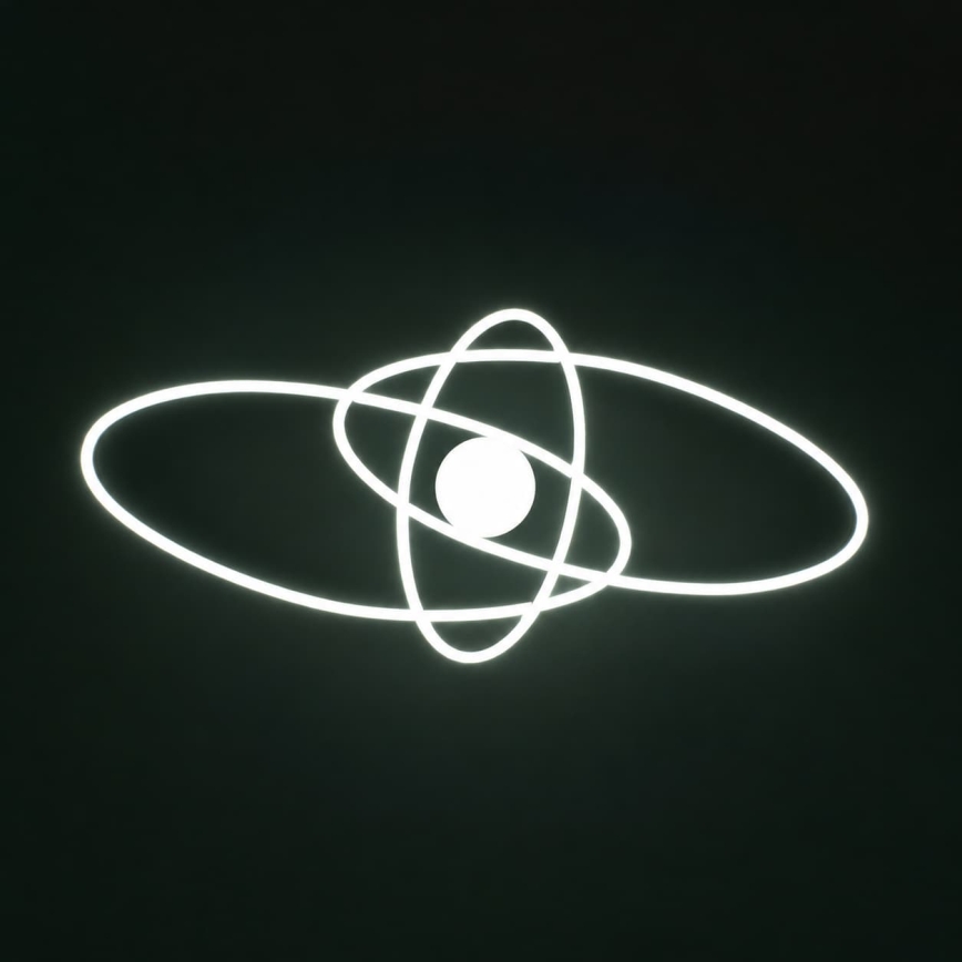 BRILAGI - LED dæmpbar loftarmatur APOLLO LED/58W/230V 3000-6500K 43,2x101,2 cm sort + fjernbetjening