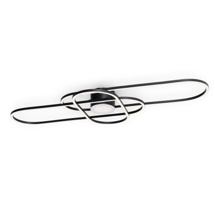BRILAGI - LED-dæmpbar loftlampe APOLLO LED/58W/230V 3000-6500K 43,2x101,2 cm sort + fjernbetjening