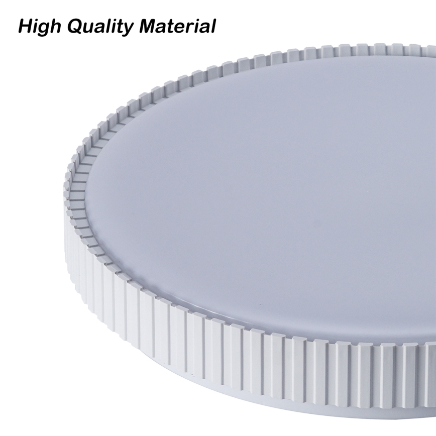 Brilagi - LED dæmpbar loftlampe CORVO LED/72W/230V 3000-6000K hvid Ø 50 cm + fjernbetjening
