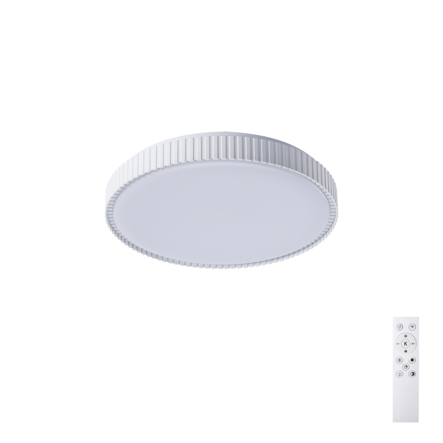 Brilagi - LED dæmpbar loftlampe CORVO LED/72W/230V 3000-6000K hvid Ø 50 cm + fjernbetjening