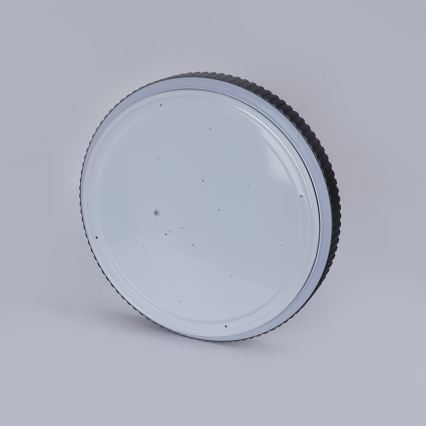 Brilagi - Dæmpbar LED-loftlampe CORVO LED/72W/230V 3000-6000K sort Ø 50 cm + fjernbetjening