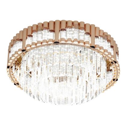 Brilagi - LED-dæmpbar loftlampe CROWN LED/41W/230V 3000-6000K Ø 48 cm guld + fjernbetjening