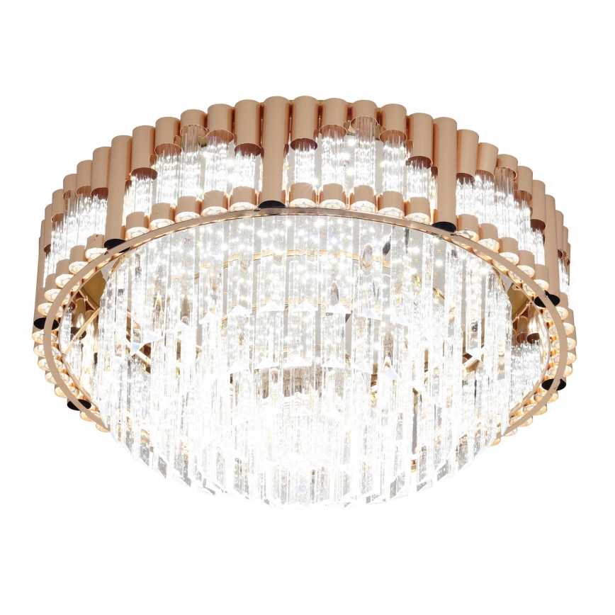 Brilagi - LED-dæmpbar loftlampe CROWN LED/41W/230V 3000-6000K Ø 48 cm guld + fjernbetjening