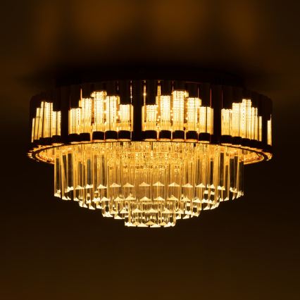 BRILAGI - LED-dæmpbar loftlampe CROWN LED/41W/230V 3000-6000K Ø 48 cm guld + fjernbetjening