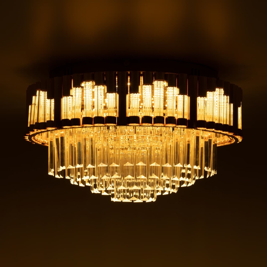BRILAGI - LED-dæmpbar loftlampe CROWN LED/41W/230V 3000-6000K Ø 48 cm guld + fjernbetjening