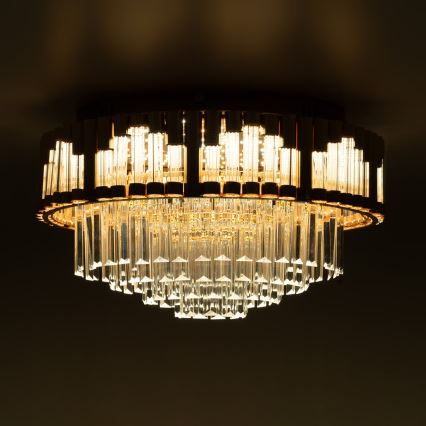 BRILAGI - LED-dæmpbar loftlampe CROWN LED/41W/230V 3000-6000K Ø 48 cm guld + fjernbetjening
