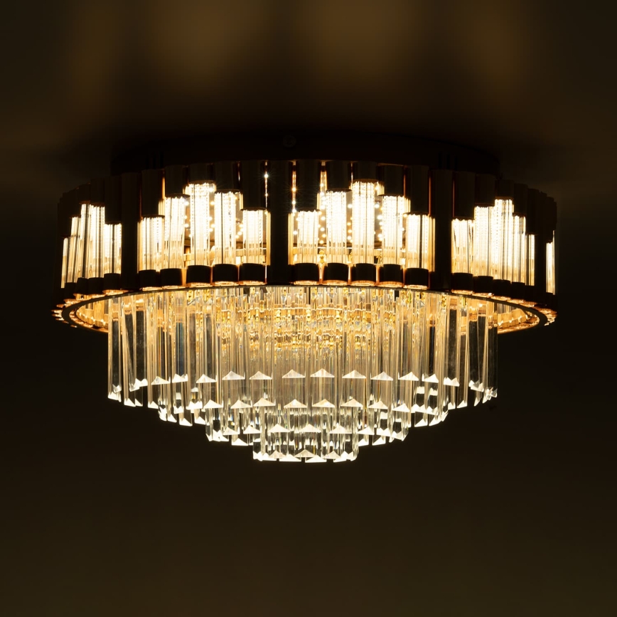 BRILAGI - LED-dæmpbar loftlampe CROWN LED/41W/230V 3000-6000K Ø 48 cm guld + fjernbetjening