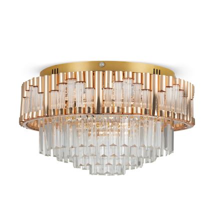BRILAGI - LED-dæmpbar loftlampe CROWN LED/41W/230V 3000-6000K Ø 48 cm guld + fjernbetjening