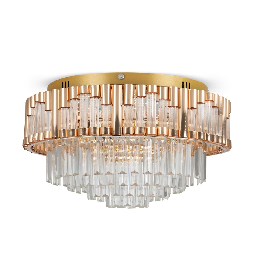 BRILAGI - LED-dæmpbar loftlampe CROWN LED/41W/230V 3000-6000K Ø 48 cm guld + fjernbetjening