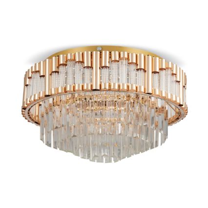 BRILAGI - LED-dæmpbar loftlampe CROWN LED/41W/230V 3000-6000K Ø 48 cm guld + fjernbetjening