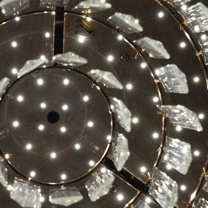 BRILAGI - LED-dæmpbar loftlampe CROWN LED/41W/230V 3000-6000K Ø 48 cm guld + fjernbetjening