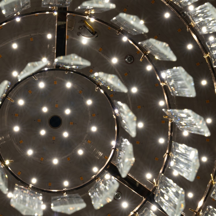 BRILAGI - LED-dæmpbar loftlampe CROWN LED/41W/230V 3000-6000K Ø 48 cm guld + fjernbetjening