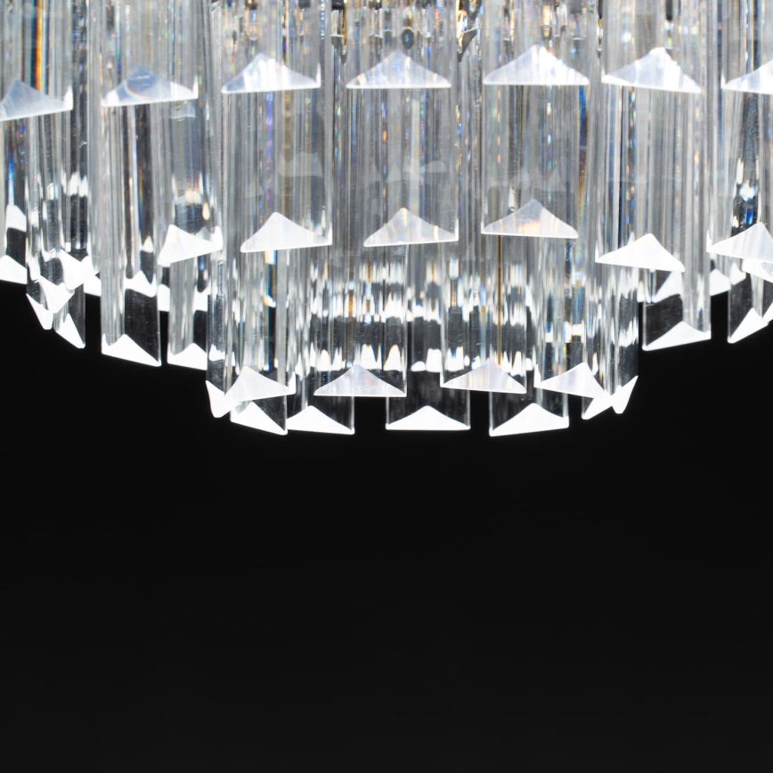 BRILAGI - Dæmpbar LED-loftlampe CROWN LED/41W/230V 3000–6000K Ø 48 cm sort + fjernbetjening