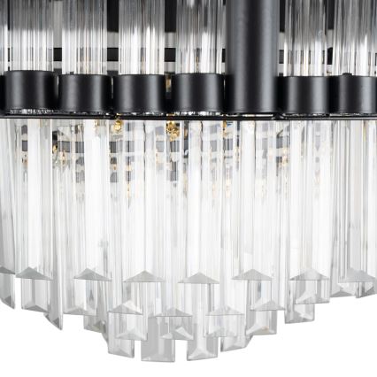BRILAGI - Dæmpbar LED-loftlampe CROWN LED/41W/230V 3000–6000K Ø 48 cm sort + fjernbetjening