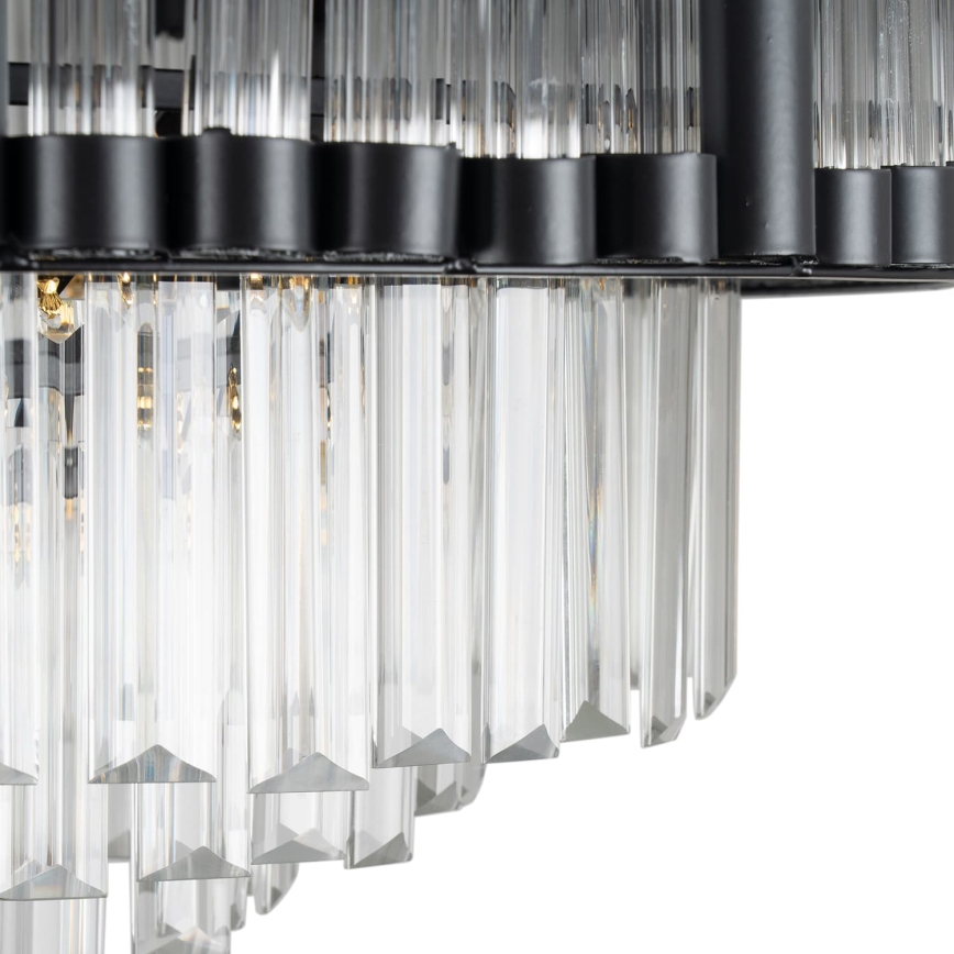 BRILAGI - Dæmpbar LED-loftlampe CROWN LED/41W/230V 3000–6000K Ø 48 cm sort + fjernbetjening