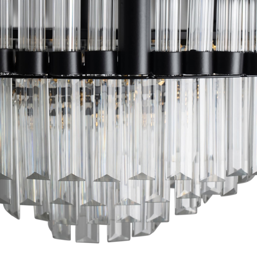 BRILAGI - Dæmpbar LED-loftlampe CROWN LED/41W/230V 3000–6000K Ø 48 cm sort + fjernbetjening