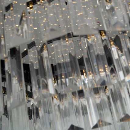 BRILAGI - Dæmpbar LED-loftlampe CROWN LED/41W/230V 3000–6000K Ø 48 cm sort + fjernbetjening