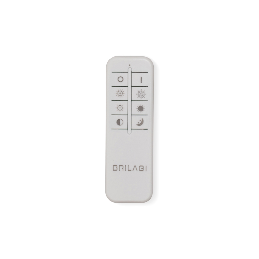 BRILAGI - Dæmpbar LED-loftlampe CROWN LED/41W/230V 3000–6000K Ø 48 cm sort + fjernbetjening