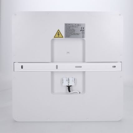 Brilagi - LED dæmpbar loftlampe ESTELA SQUARE LED/36W/230V 3000-6500K 31x31 cm hvid + fjernbetjening