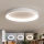 Brilagi - Dæmpbar LED-loftlampe FALCON II LED/108W/230V 3000–6500K Ø 80 cm, hvid + fjernbetjening
