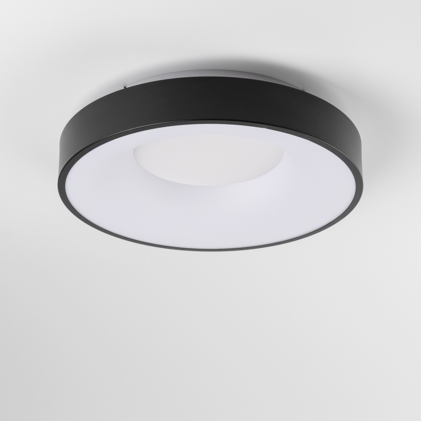 Brilagi - LED-dæmpbar loftlampe FALCON II LED/67W/230V 3000-6500K Ø 40 cm sort + fjernbetjening