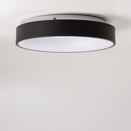 Brilagi - Dæmpbar LED-loftlampe FALCON LED/80W/230V 3000-6500K Ø 60 cm sort + fjernbetjening