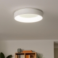 Brilagi - Dæmpbar LED-loftlampe FALCON LED/80W/230V 3000-6500K Ø 60 cm hvid + fjernbetjening