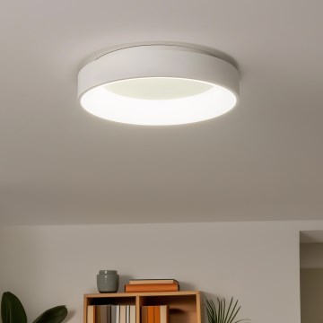 Brilagi - Dæmpbar LED-loftlampe FALCON LED/80W/230V 3000-6500K Ø 60 cm hvid + fjernbetjening