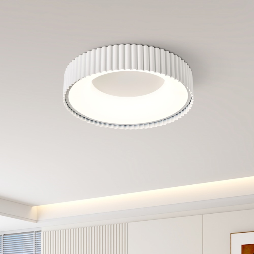 Brilagi - Dæmpbar LED-loftlampe FALCON MODERN LED/30W/230V 3000-6000K 40 cm hvid + fjernbetjening
