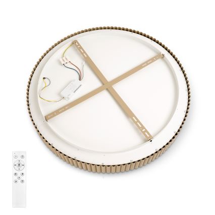 Brilagi - LED dæmpbar loftlampe FALCON MODERN LED/54W/230V 3000-6500K 60 cm beige + fjernbetjening