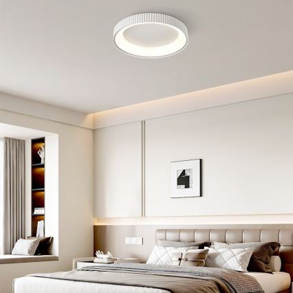 Brilagi - LED-dæmpbar loftlampe FALCON MODERN LED/54W/230V 3000-6000K 60 cm hvid + fjernbetjening