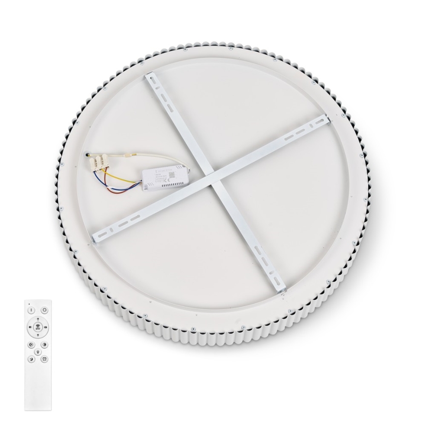Brilagi - LED-dæmpbar loftlampe FALCON MODERN LED/54W/230V 3000-6000K 60 cm hvid + fjernbetjening