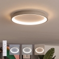 BRILAGI - Dæmpbar LED-loftlampe FALCON SLIM LED/42W/230V 3000-6500K Ø 50 cm hvid/beige + fjernbetjening