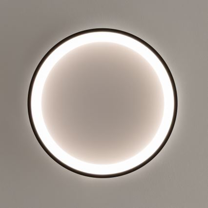 Brilagi - Dæmpbar LED-loftlampe FALCON SLIM LED/42W/230V 3000–6500K Ø 50 cm sort + fjernbetjening