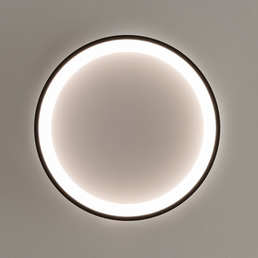 Brilagi - Dæmpbar LED-loftlampe FALCON SLIM LED/42W/230V 3000–6500K Ø 50 cm sort + fjernbetjening