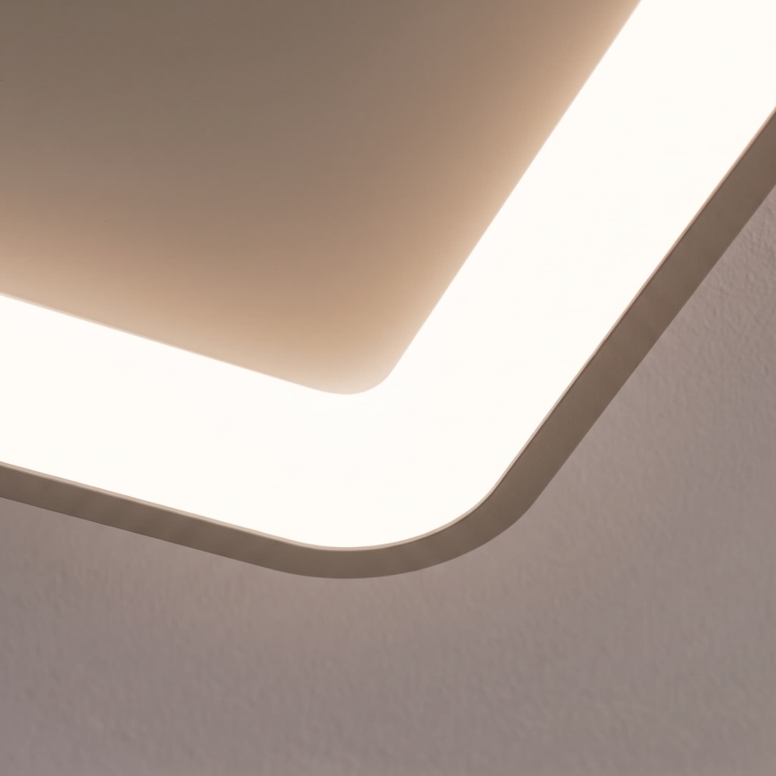 BRILAGI - dæmpbar LED-loftlampe FALCON SLIM LED/50W/230V 3000-6500K 50x50 cm beige + fjernbetjening