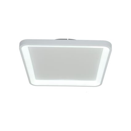 Brilagi - LED-dæmpbart loftarmatur FALCON SLIM LED/50W/230V 3000-6500K 50x50 cm hvid + fjernbetjening