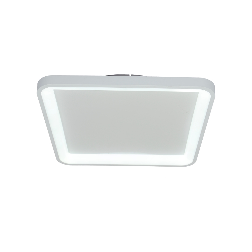 Brilagi - LED-dæmpbart loftarmatur FALCON SLIM LED/50W/230V 3000-6500K 50x50 cm hvid + fjernbetjening