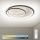 Brilagi - Dæmpbar LED-loftlampe FLARE LED/38W/230V 3000-6000K Ø 48 cm sort/hvid + fjernbetjening