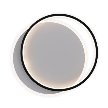Brilagi - Dæmpbar LED-loftlampe FLARE LED/48W/230V 3000-6000K 39,5 x 45 cm hvid/sort + fjernbetjening