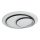 Brilagi - dæmpbar LED-loftlampe FLARE LED/70W/230V 3000-6000K Ø 50 cm hvid/sort + fjernbetjening