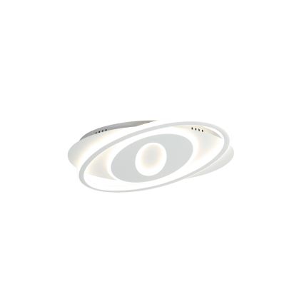 Brilagi - LED Dæmpbar loftlampe IRIS LED/78W/230V 3000-6000K 37x49 cm hvid + fjernbetjening
