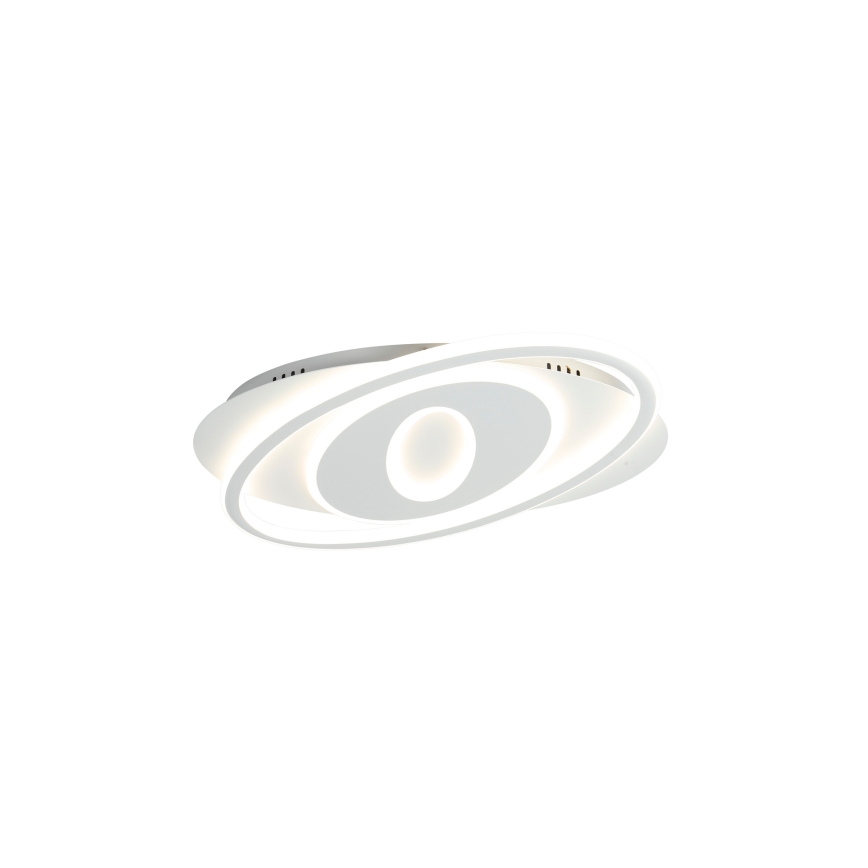 Brilagi - LED Dæmpbar loftlampe IRIS LED/78W/230V 3000-6000K 37x49 cm hvid + fjernbetjening