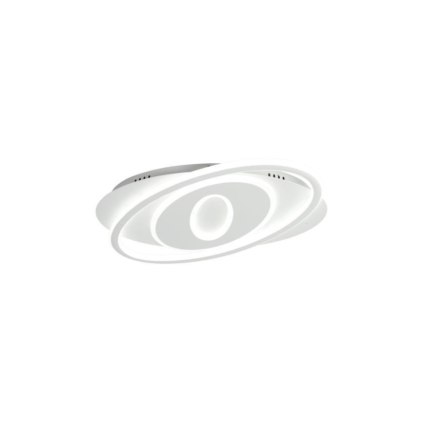 Brilagi - LED Dæmpbar loftlampe IRIS LED/78W/230V 3000-6000K 37x49 cm hvid + fjernbetjening