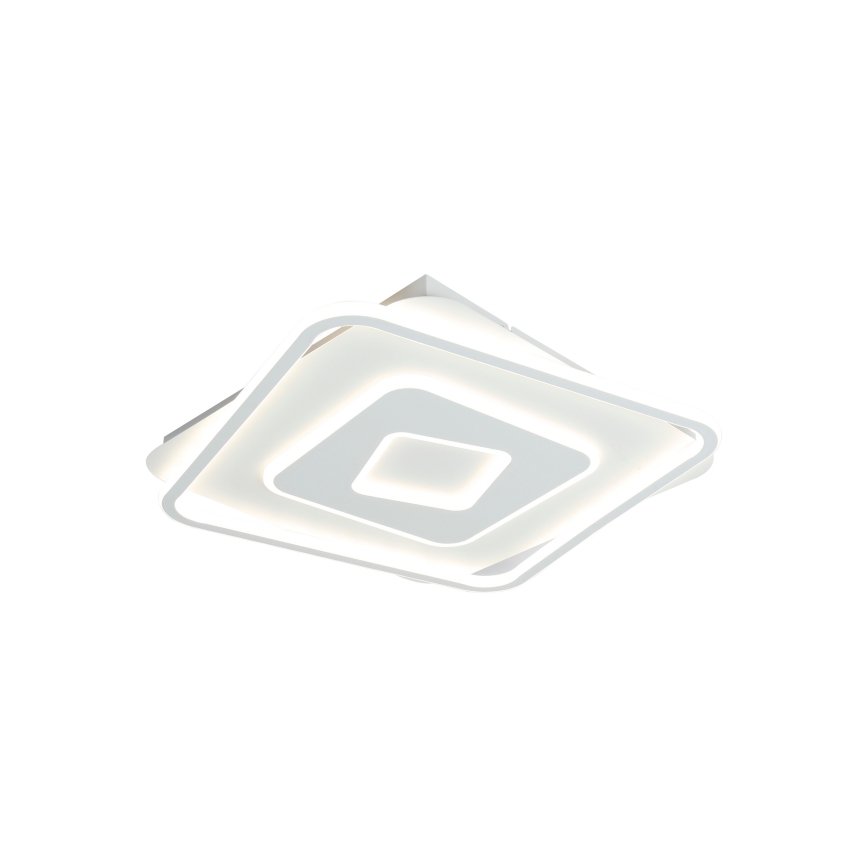 Brilagi - LED Dæmpbar loftlampe IRIS LED/98W/230V 3000-6000K 50x50 cm hvid + fjernbetjening